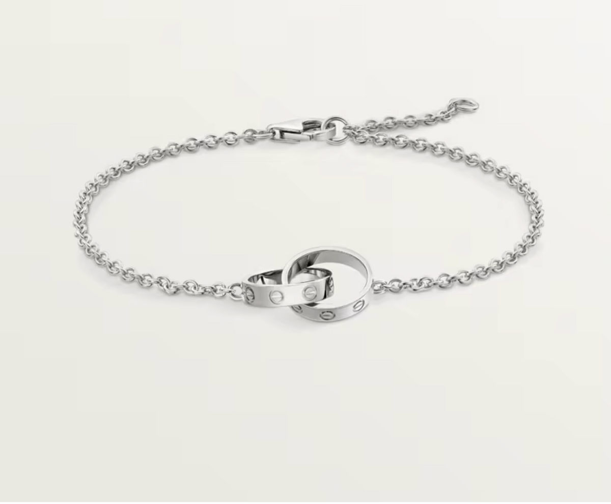 LOVE bracelet, on chain